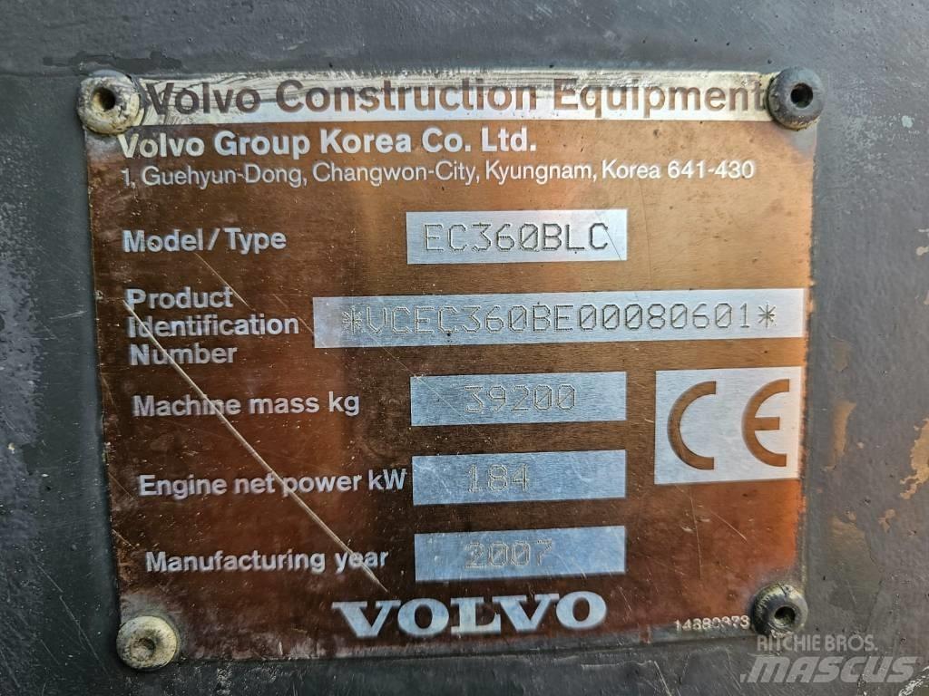 Volvo EC 360 B LC Excavatoare pe șenile

