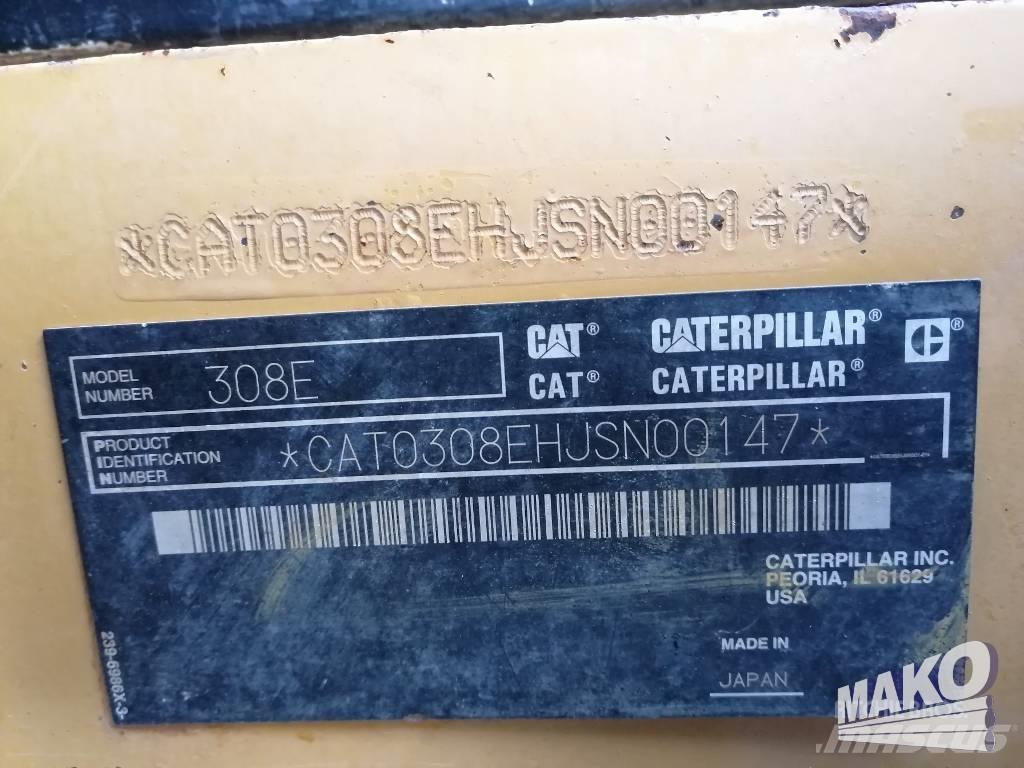 CAT 308 E CR Excavatoare pe șenile
