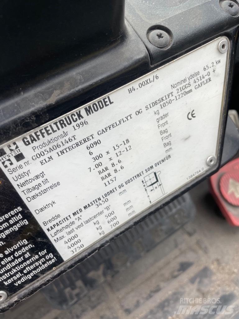 Hyster H 4.00 XL Stivuitor GPL
