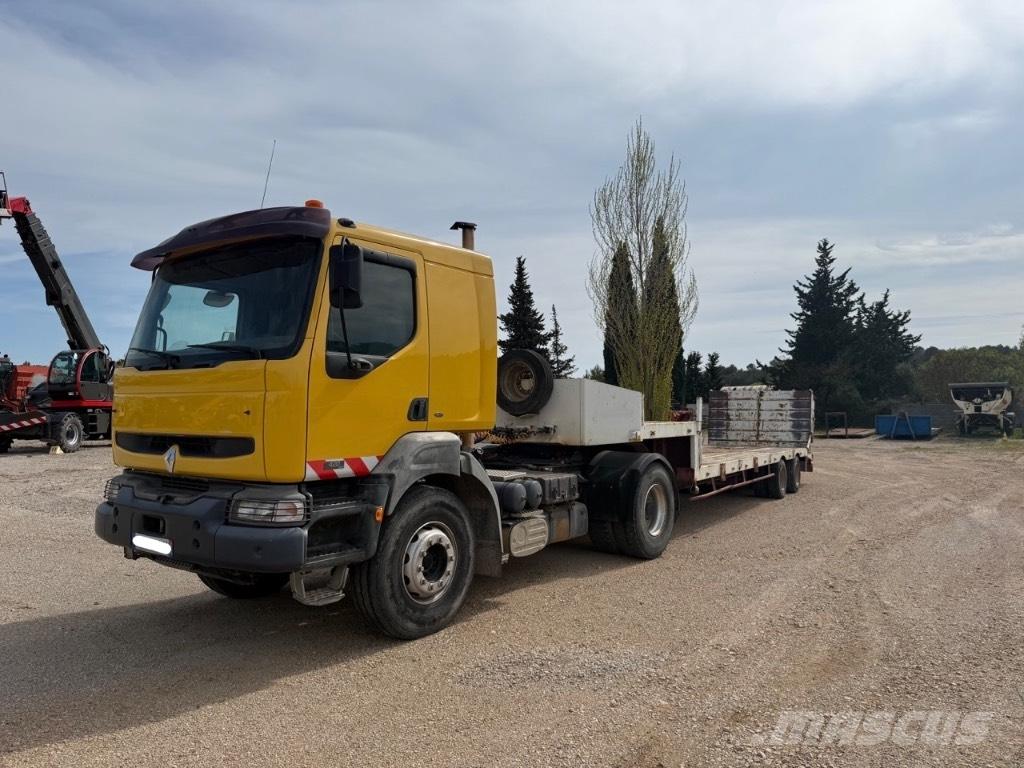 Renault Kerax Semi-remorci transport vehicule