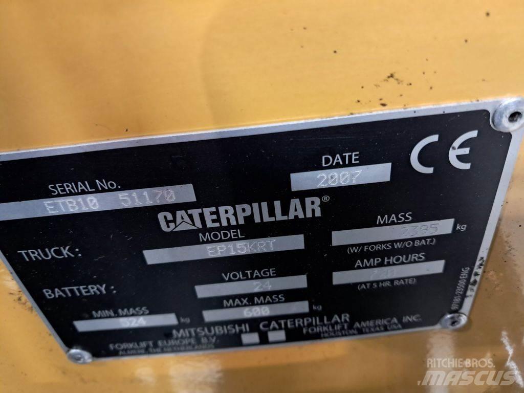 CAT EP15KRT Stivuitor electric