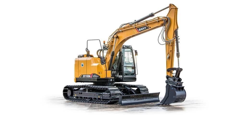 Sany SY155U (16 tonni) Excavatoare pe șenile
