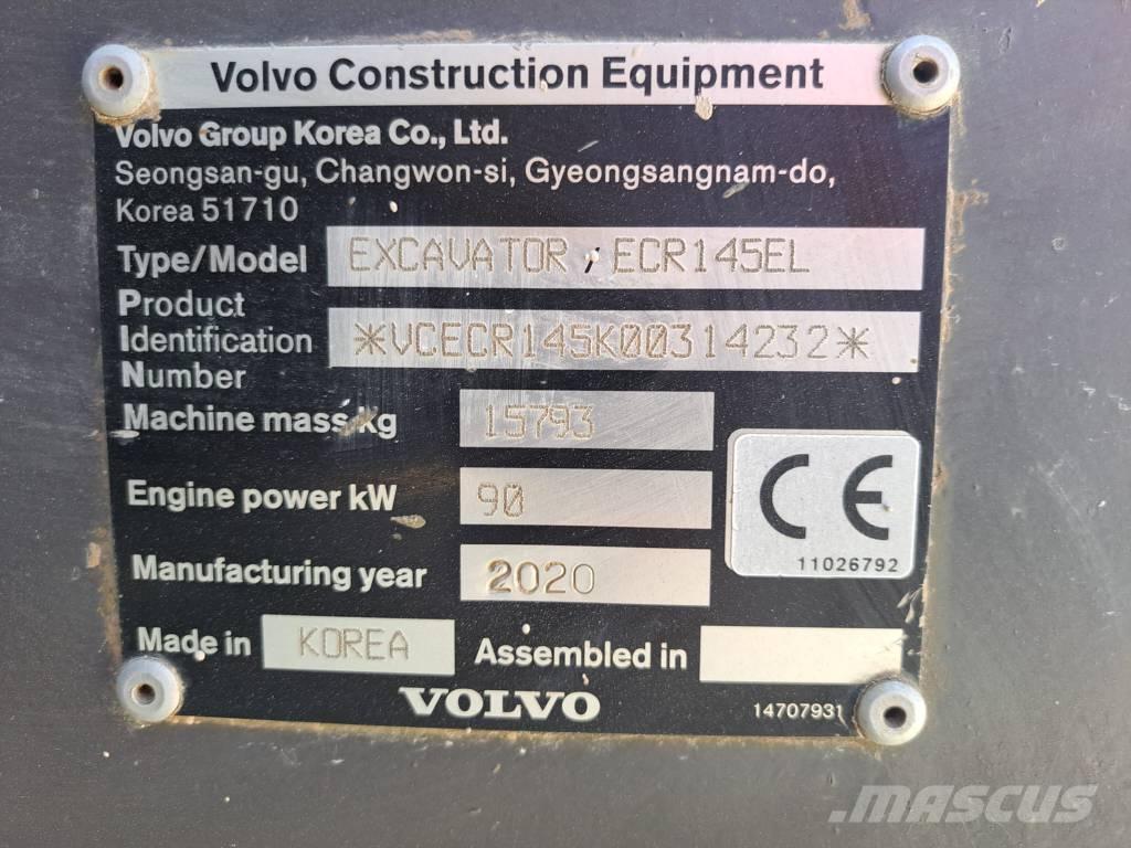 Volvo ECR 145 E Excavatoare pe șenile
