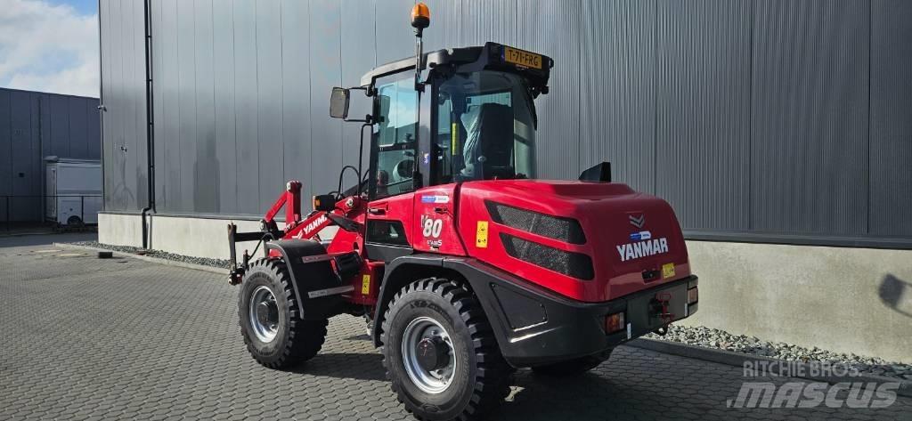 Yanmar V 80 Incarcator pe pneuri