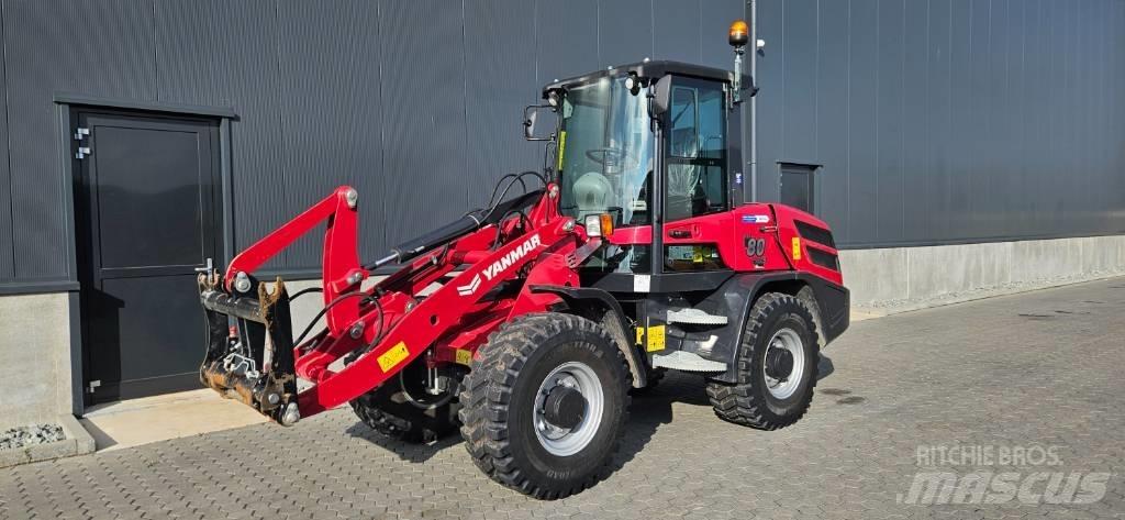 Yanmar V 80 Incarcator pe pneuri
