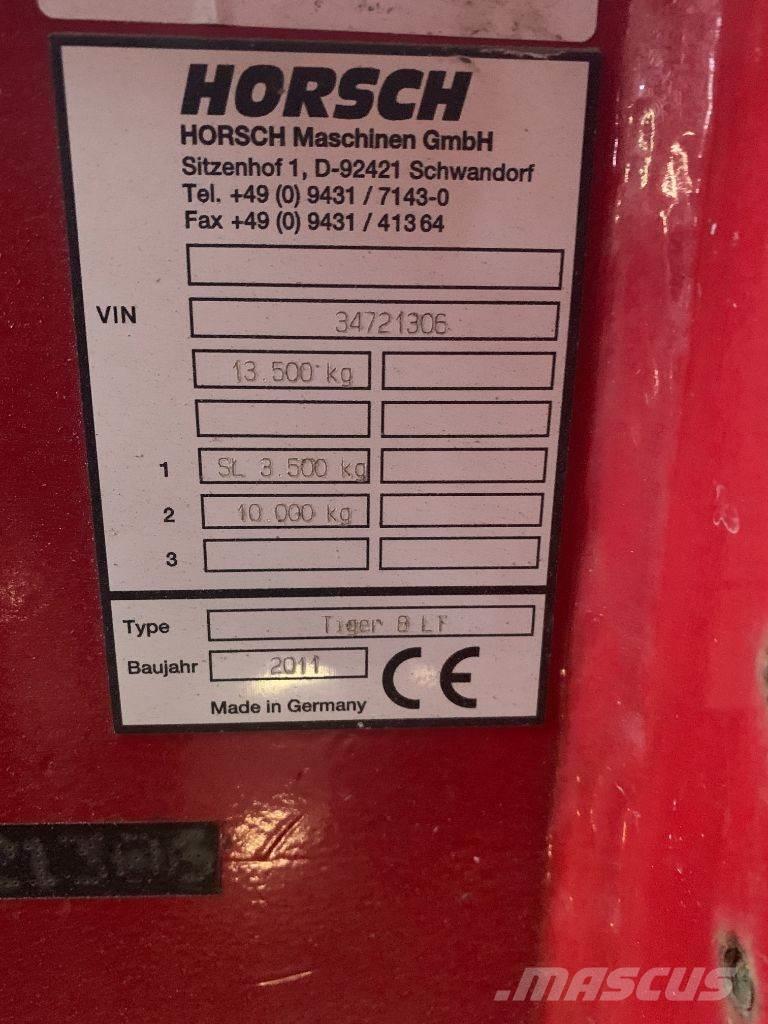 Horsch Tiger 8 LT Cultivatoare