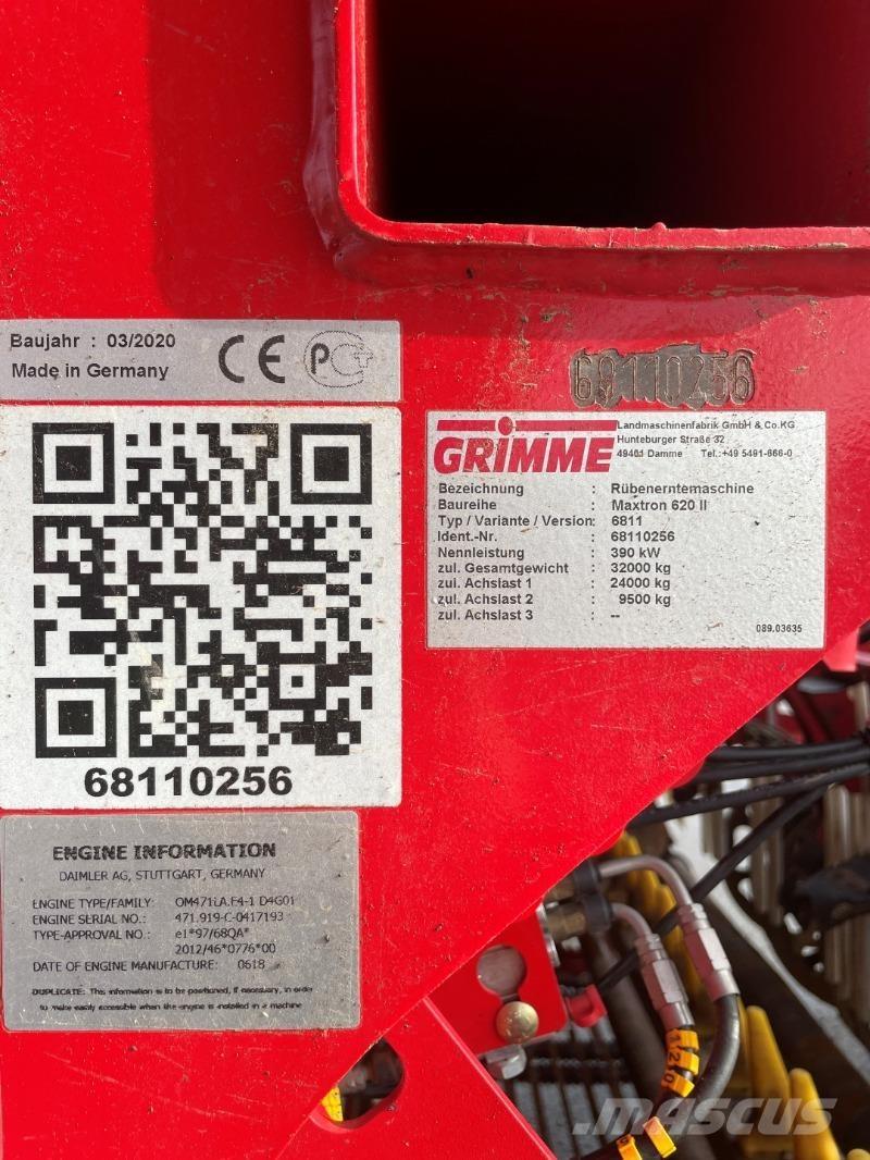 Grimme MAXTRON 620 Utilaje agricole - Altele
