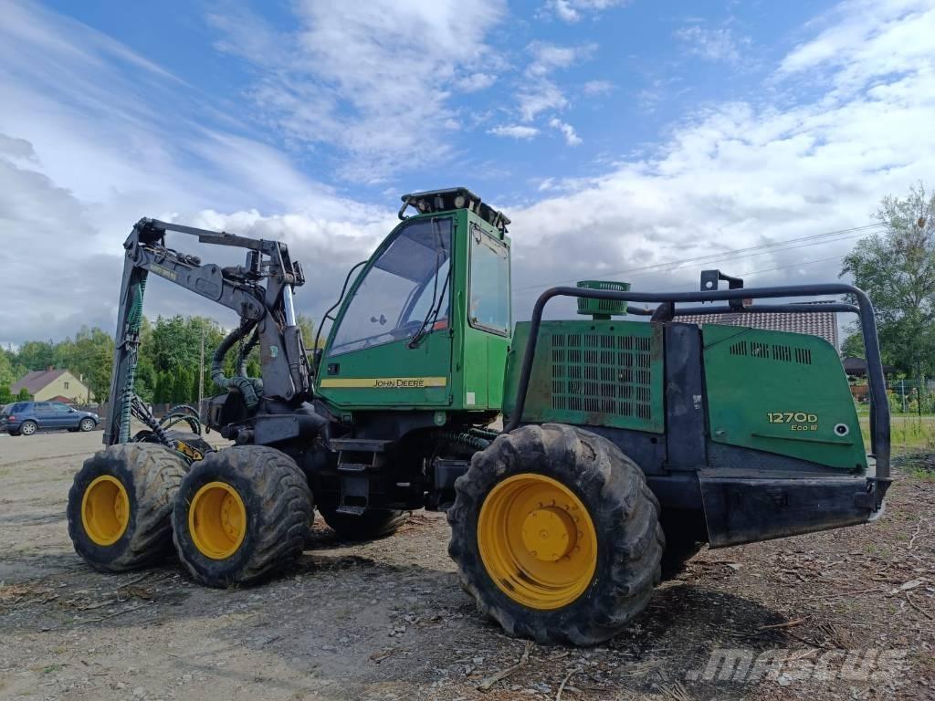 John Deere 1270 D Combine forestiere