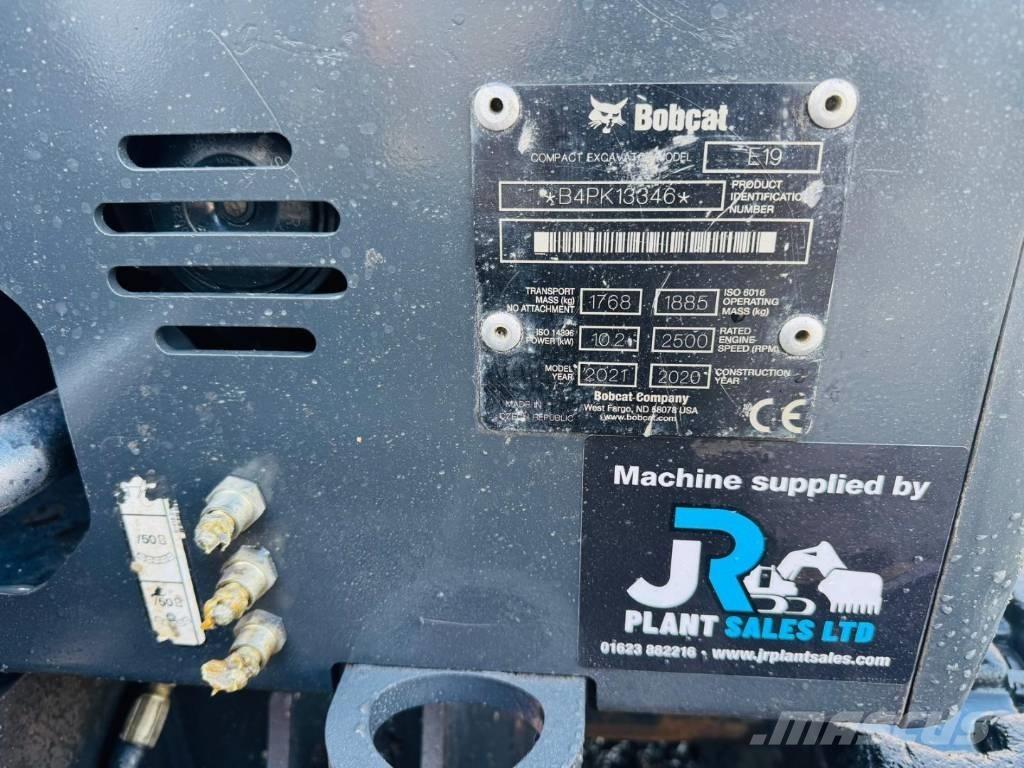 Bobcat E 19 Mini excavatoare < 7t
