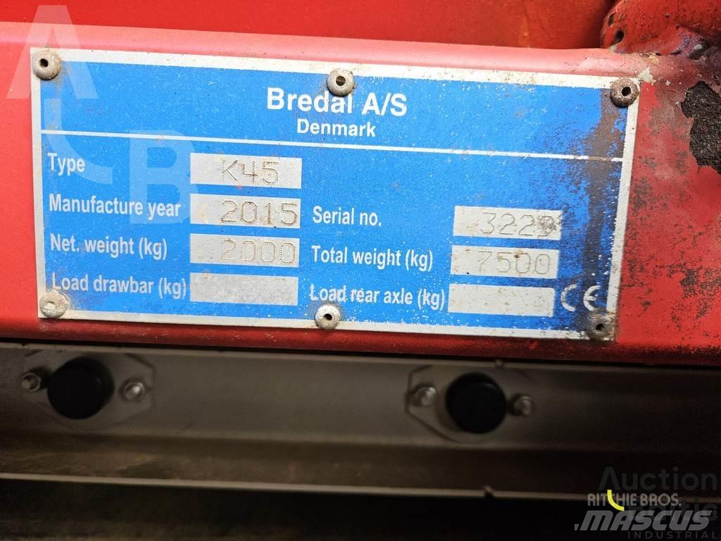 Bredal K 45 Împrastierea mineralelor