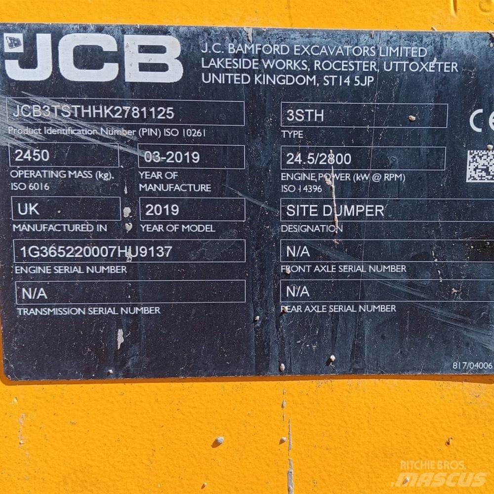 JCB 3TSTH Minitractor de teren