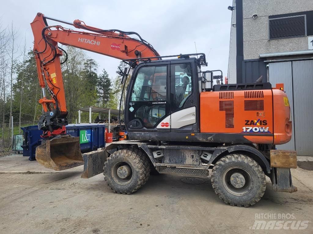 Hitachi ZX170W-6 Excavatoare cu roti