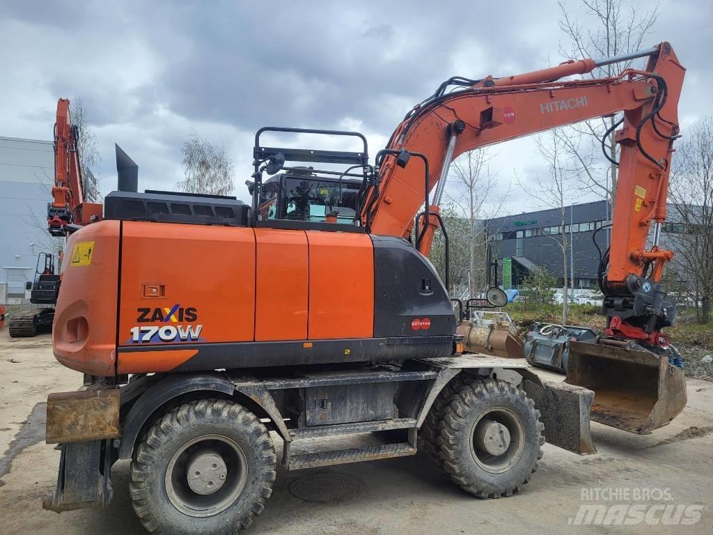 Hitachi ZX170W-6 Excavatoare cu roti