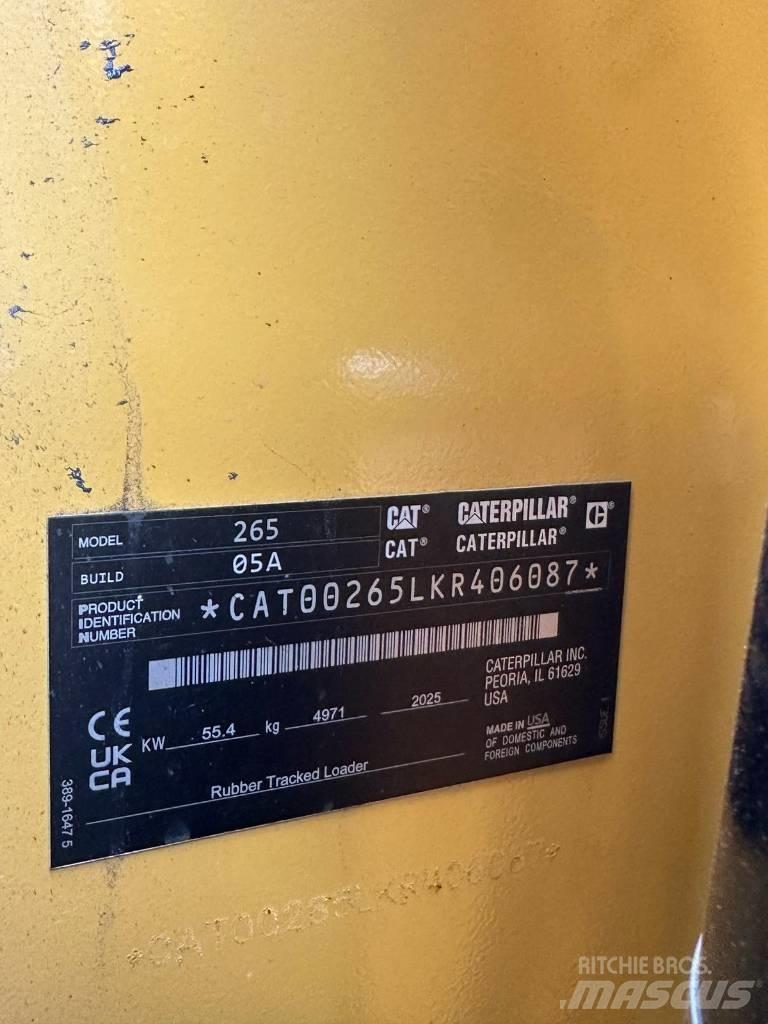 CAT 265 Încarcatoare cu excavator