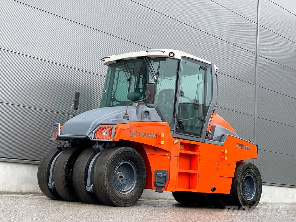 Hamm GRW 280-10 Cilindri compactori cu roti
