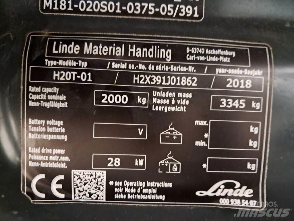 Linde H20T-01 Stivuitor GPL