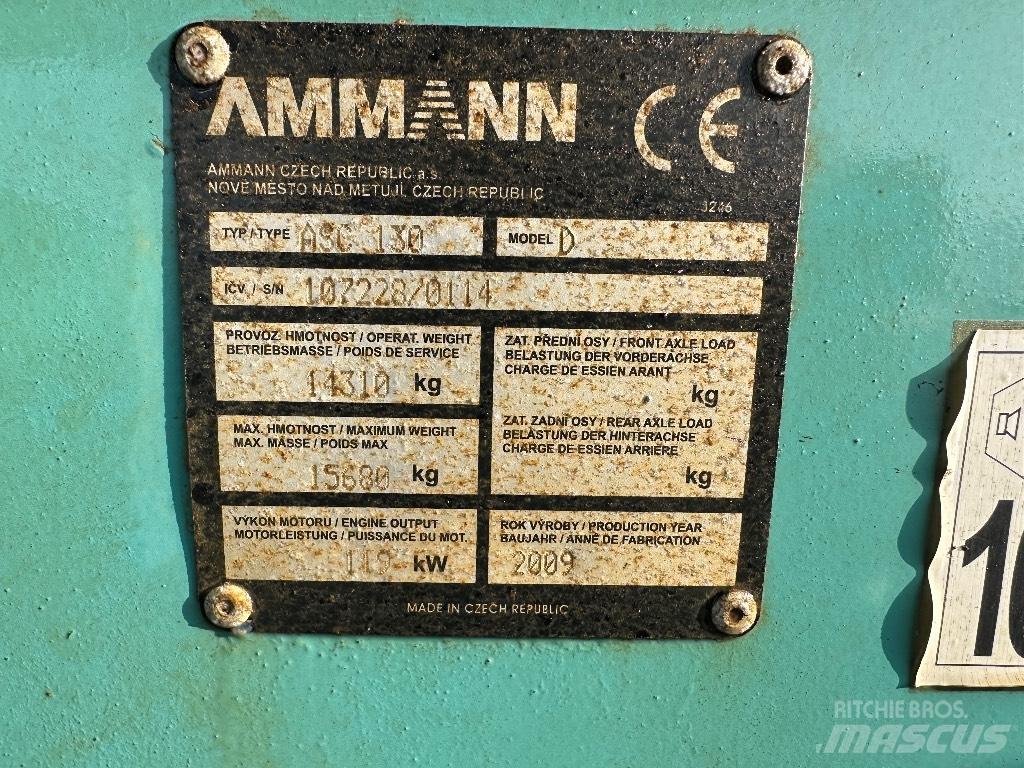 Ammann ASC 130 Compactoare monocilindrice