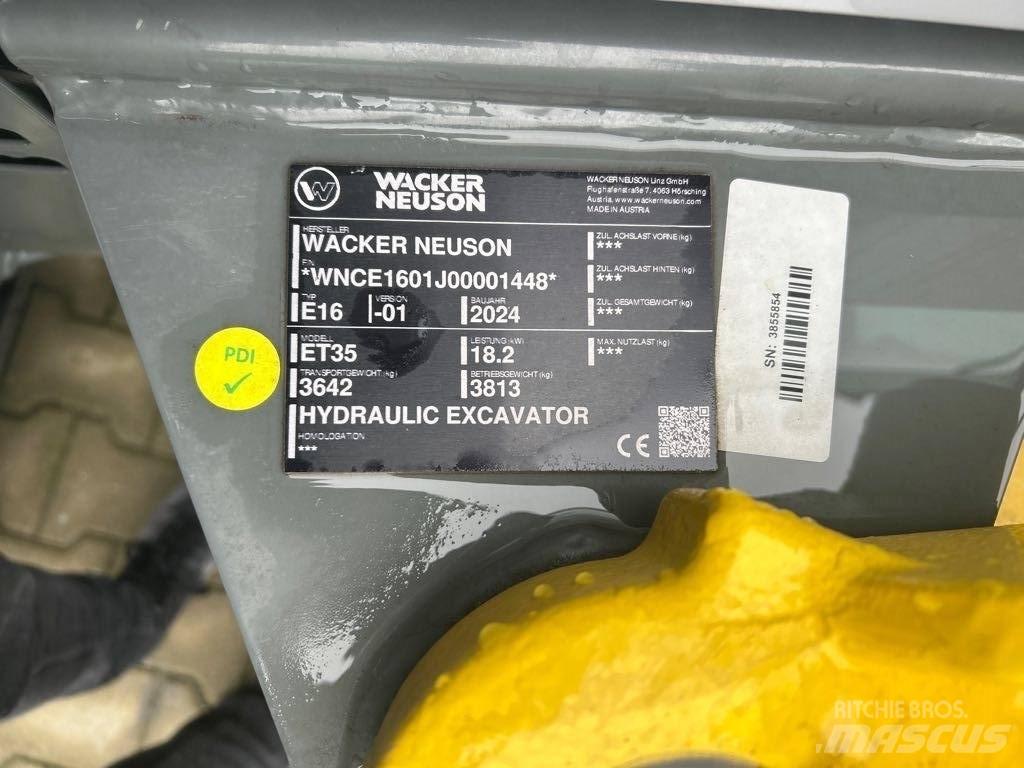 Wacker Neuson ET35 Excavatoare pe șenile
