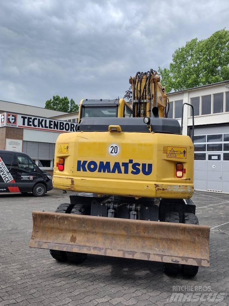 Komatsu PW 148-8 Excavatoare cu roti