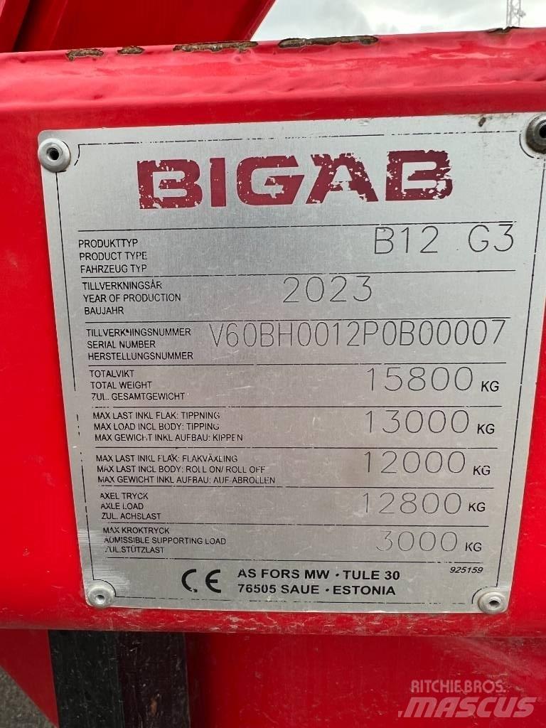 Bigab B 12 Remorci cu scop general