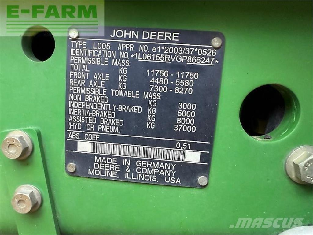 John Deere 6155r Tractoare