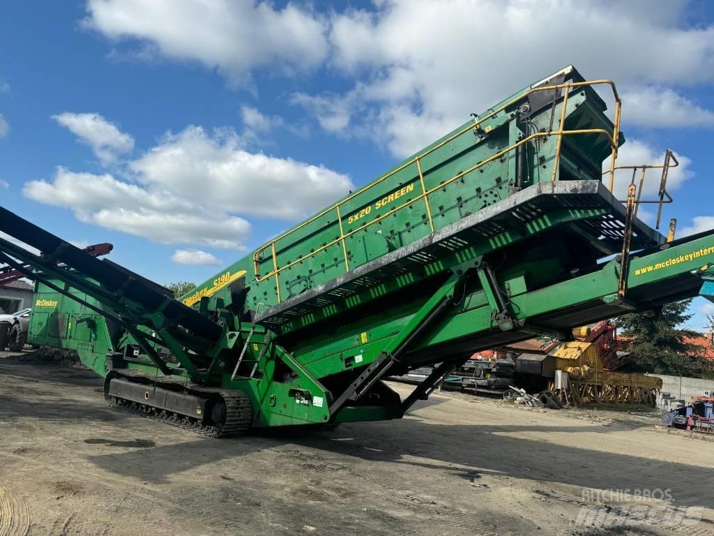 McCloskey S190 Dispozitive mobile de cernut