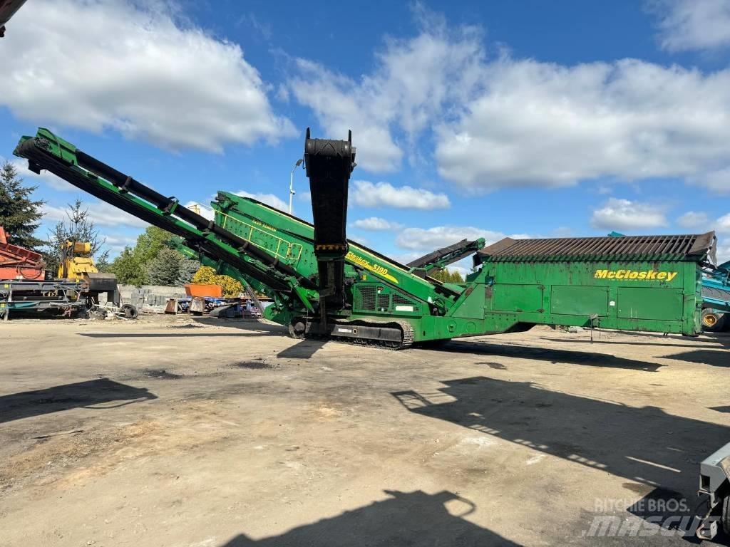McCloskey S190 Dispozitive mobile de cernut