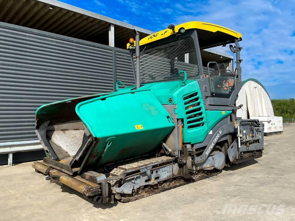 Vögele SUPER 1800-3I Pavatoare asfalt