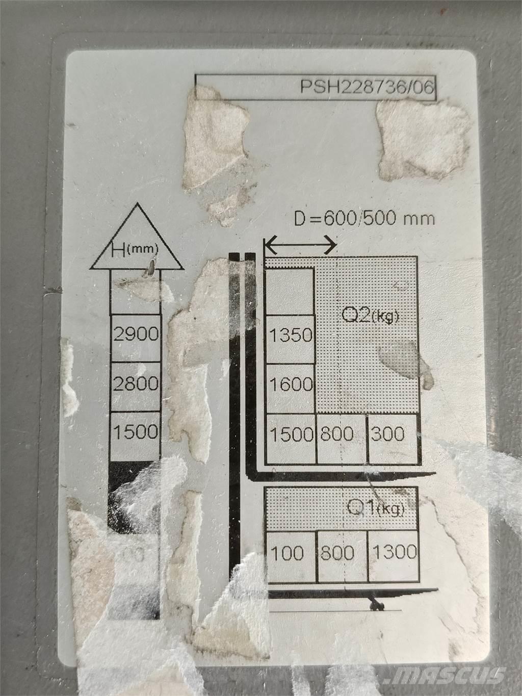 Atlet PSH160 Transpaleti autopropulsanti
