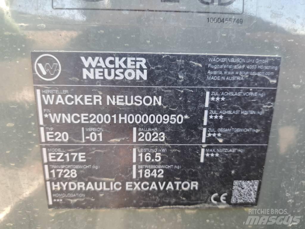 Wacker Neuson EZ17e Excavatoare pe șenile
