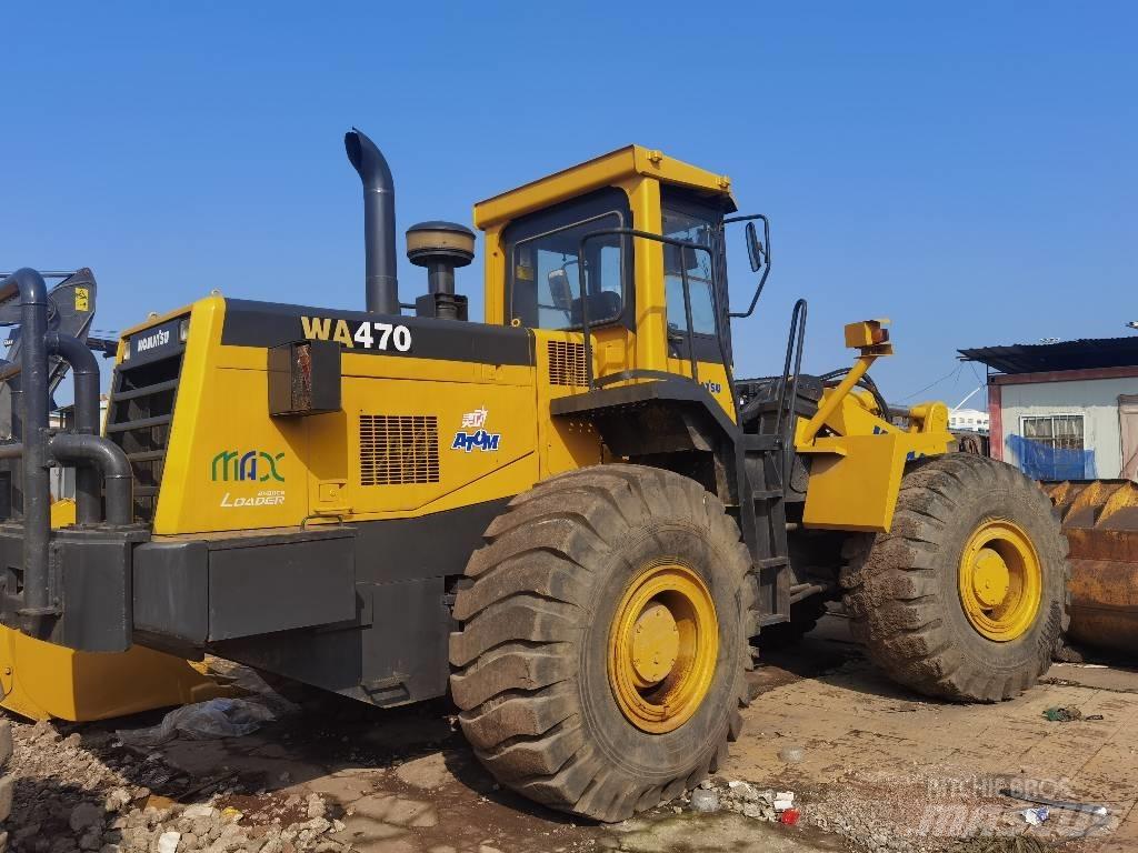 Komatsu WA 470 Incarcator pe pneuri