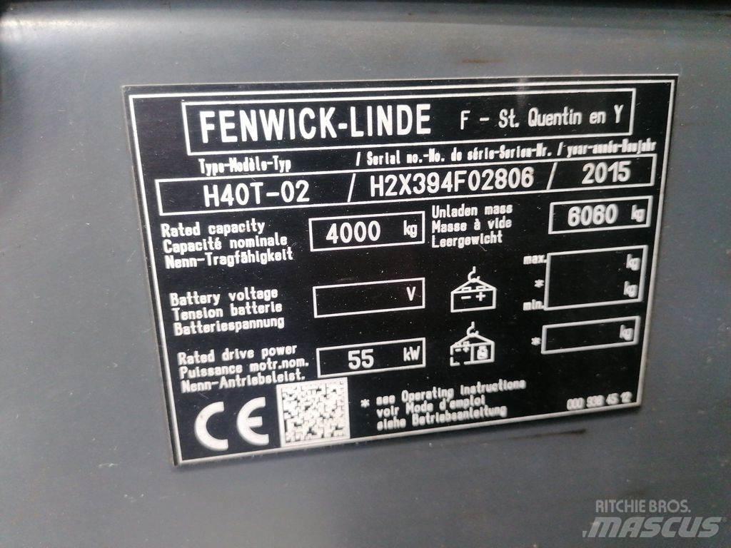 Linde H40T-02 Stivuitor GPL