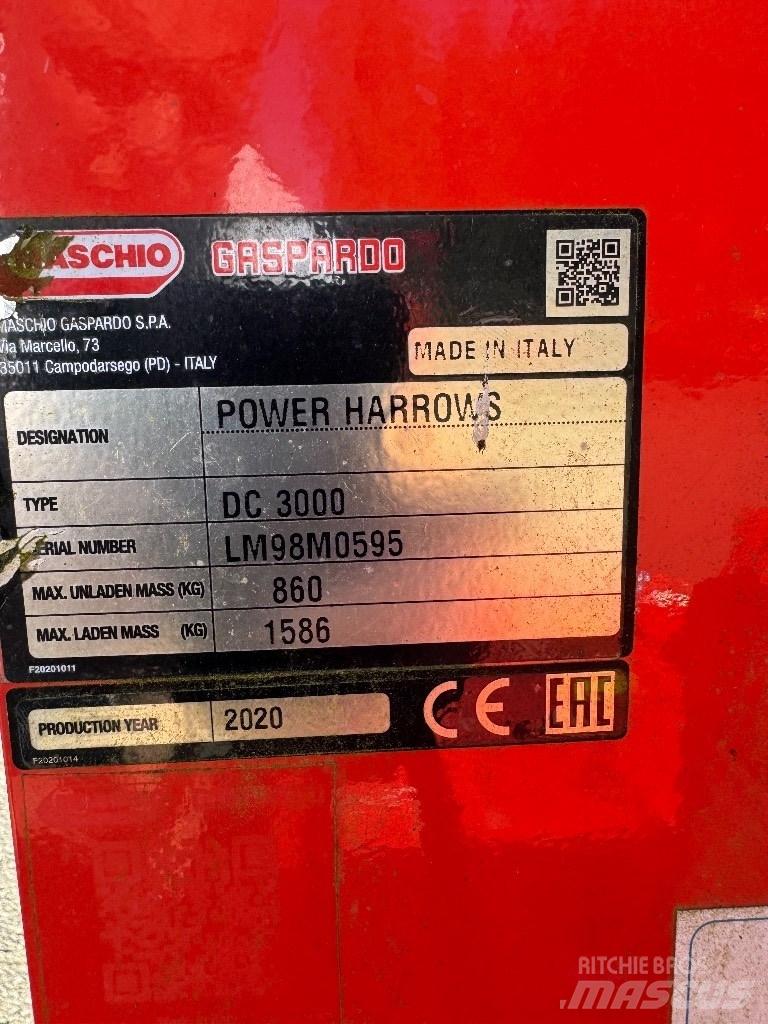 Maschio DC 3000 Grapa si pluguri rotative