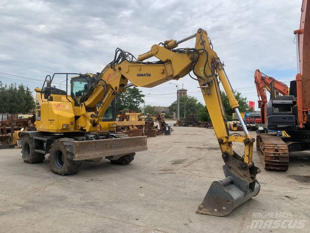Komatsu PW118MR-11W Excavatoare cu roti