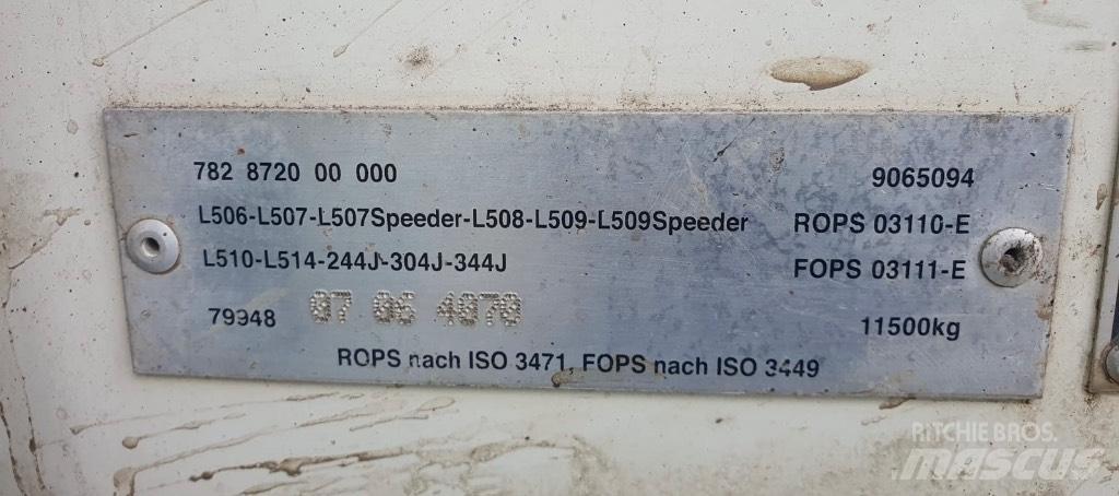 Liebherr L 507 Incarcator pe pneuri