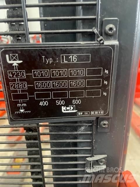 Linde L16 Transpaleta manuala