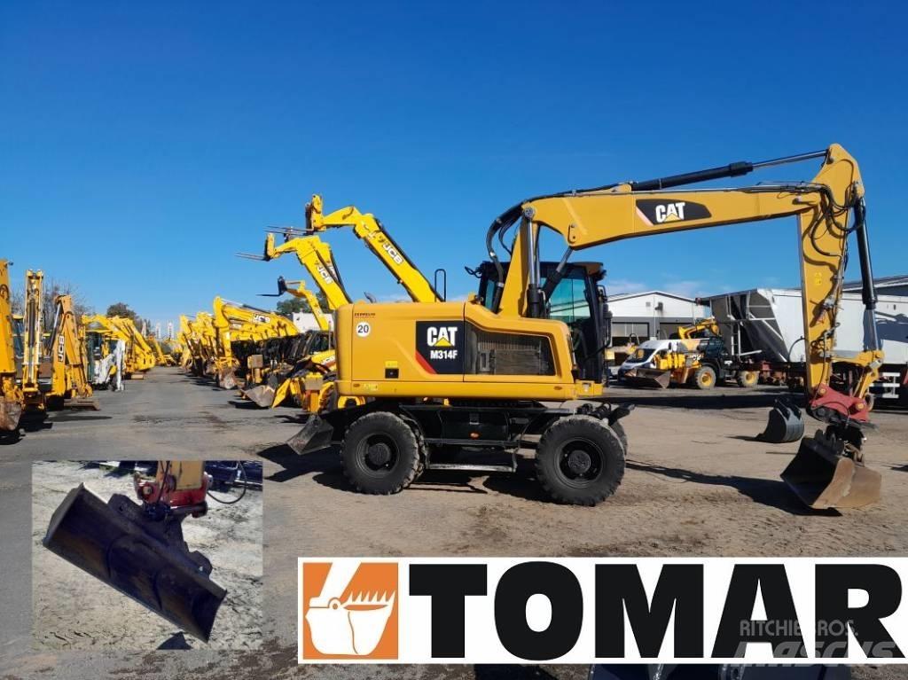 CAT M 314 F Excavatoare cu roti