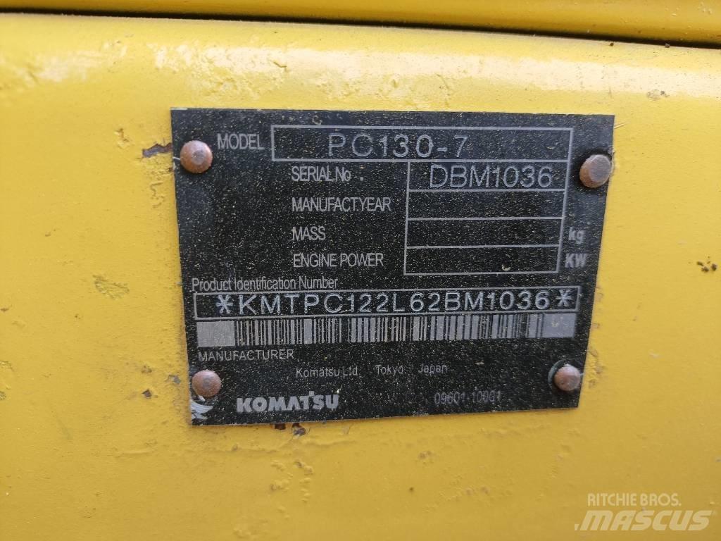 Komatsu PC130 Excavatoare pe șenile
