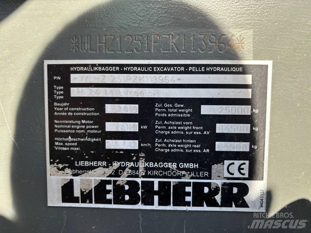 Liebherr LH 24 M Paleta de manipulare