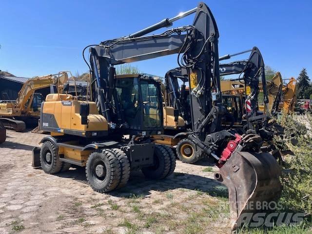 Volvo EW 160 D Excavatoare cu roti