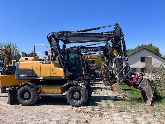 Volvo EW 160 D Excavatoare cu roti