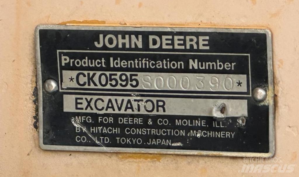 John Deere 595 Excavatoare cu roti