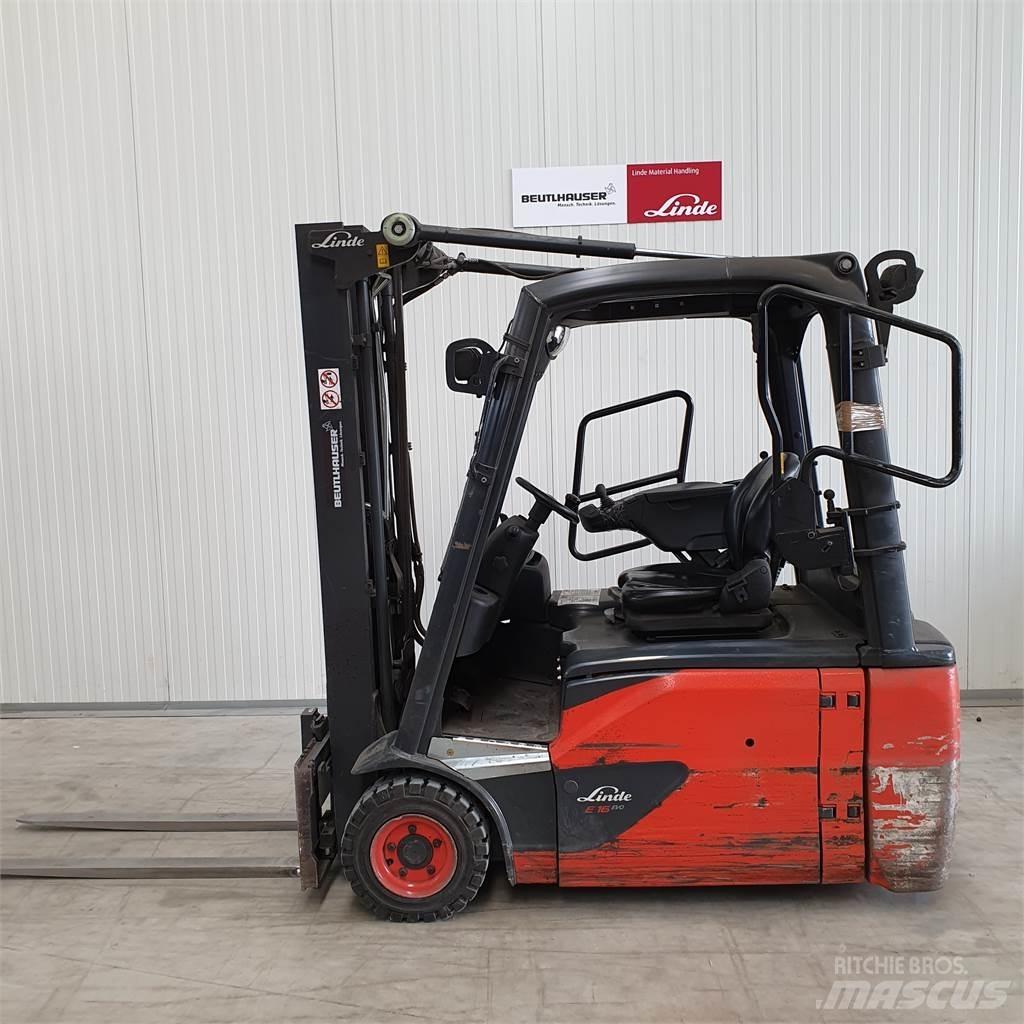 Linde E16L Stivuitor electric