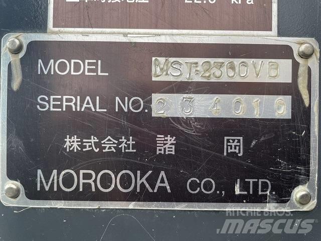 Morooka MST-2300VD Autobasculante cu senile