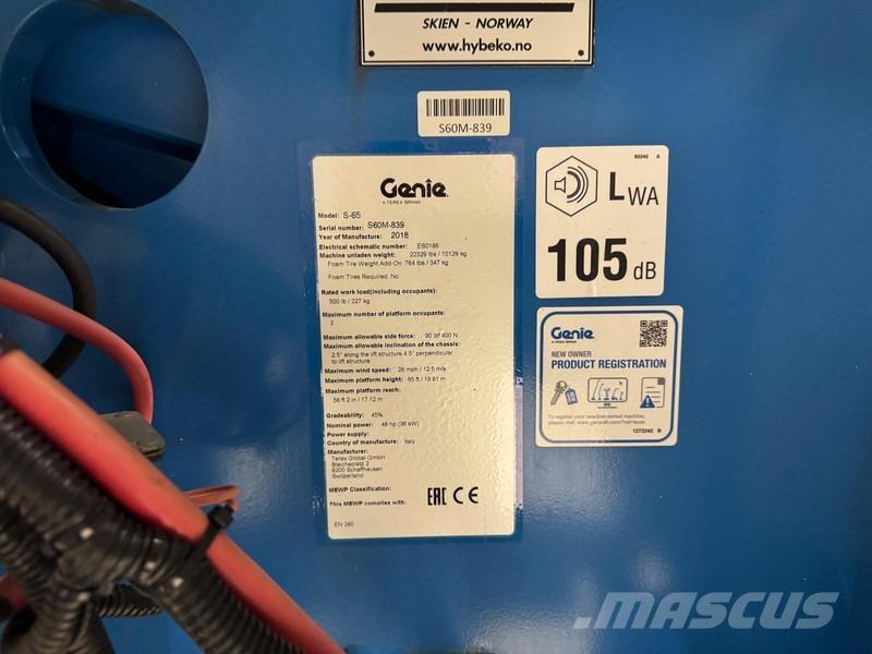 Genie S65 Alte ascensoare si platforme