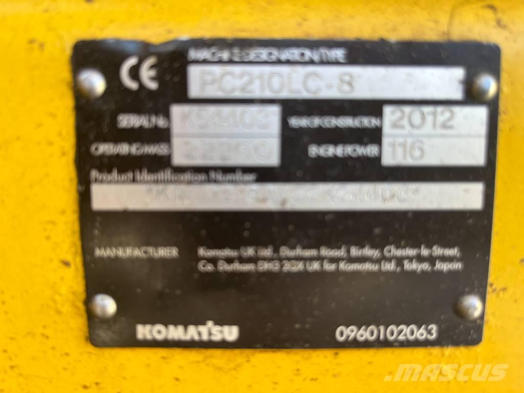 Komatsu PC 210 LC-8 Excavatoare pe șenile
