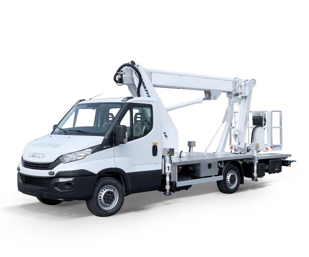 Multitel MJ 201 Platforme aeriene montate pe camion