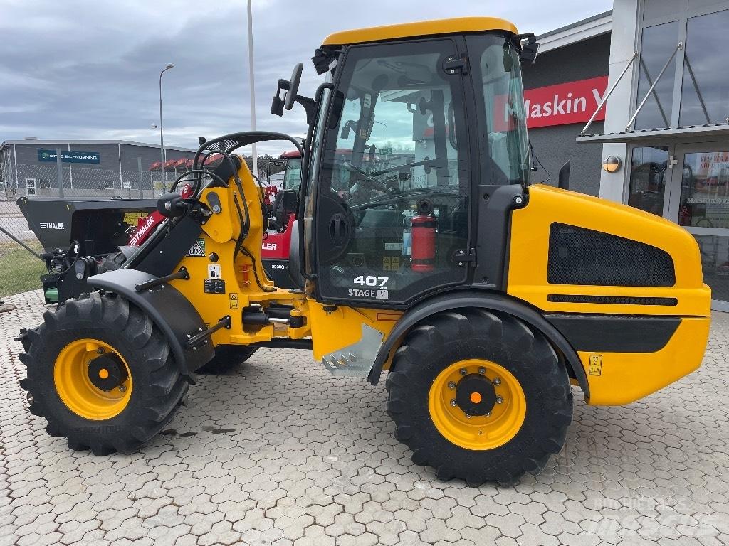 JCB 407 Incarcator pe pneuri