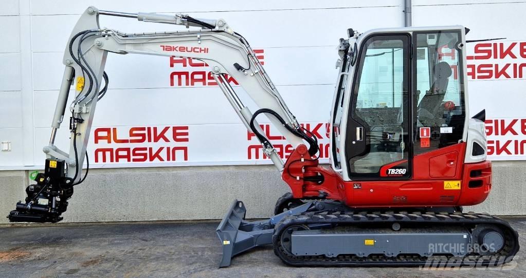 Takeuchi TB 260 Mini excavatoare < 7t