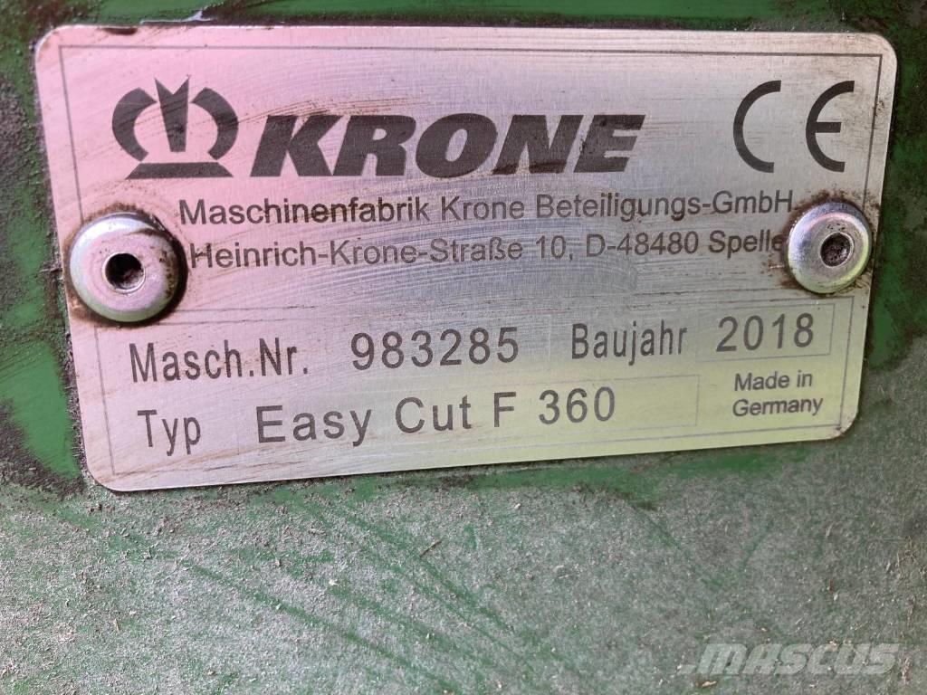 Krone Easy Cut F 360 Cositoare de iarba